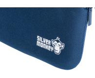 SILVER MONKEY EasySleeve etui na laptopa 15,6" granatowe SM-GSLV15-NVY - 608407 - zdjęcie 4